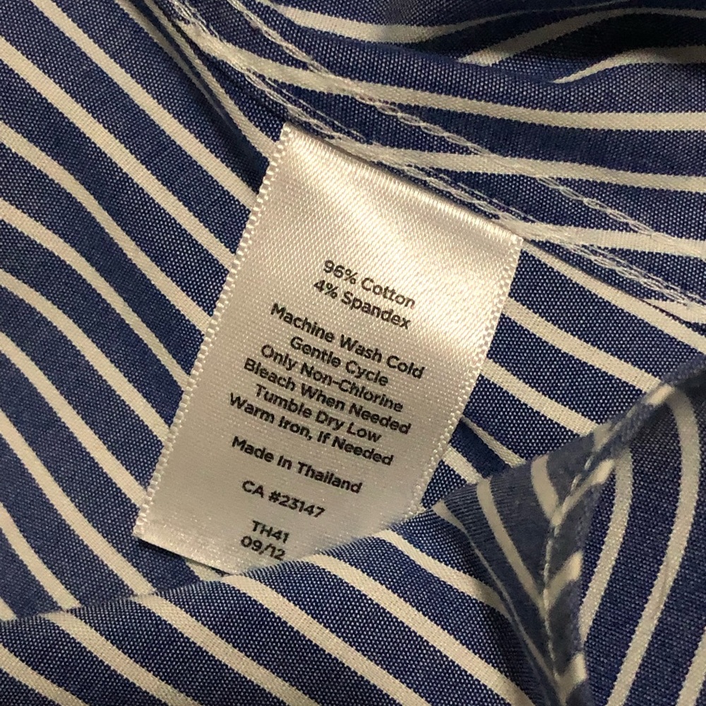 Talbots button up - Picture 5 of 5